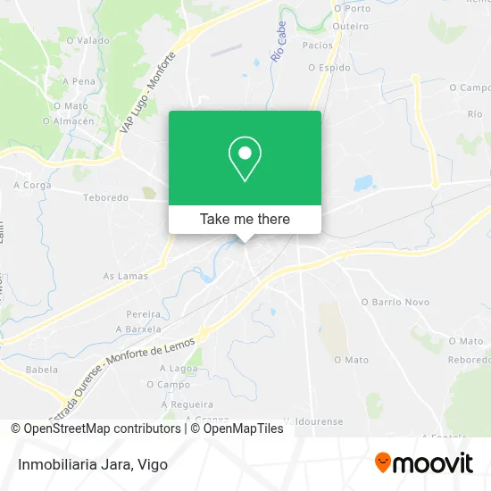 Inmobiliaria Jara map
