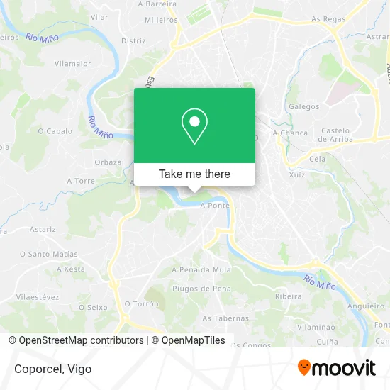 Coporcel map