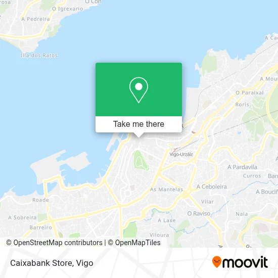 Caixabank Store map