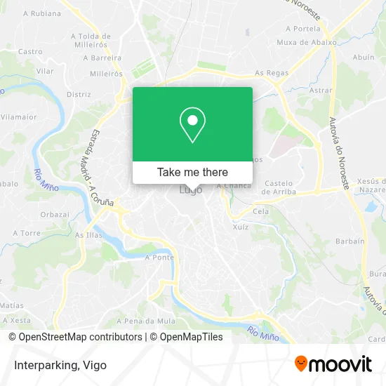 Interparking map