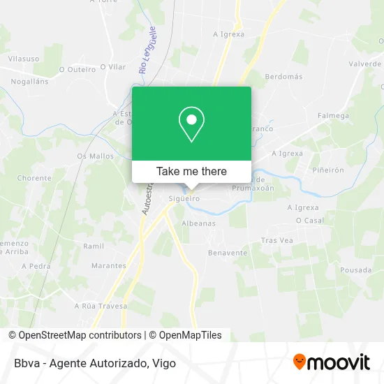 Bbva - Agente Autorizado map