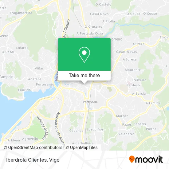 Iberdrola Clientes map