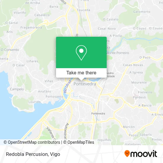 Redobla Percusion map