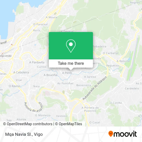 Mqa Navia Sl. map