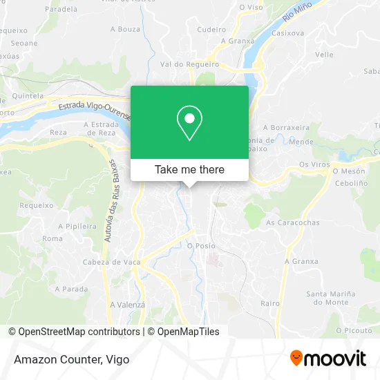 Amazon Counter map