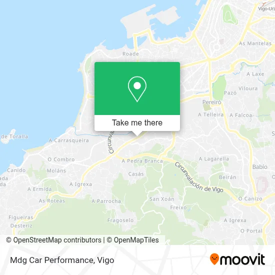 Mdg Car Performance map