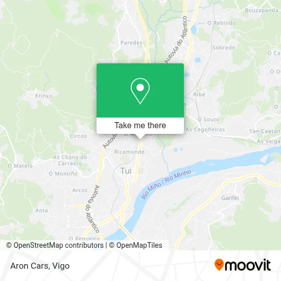 Aron Cars map