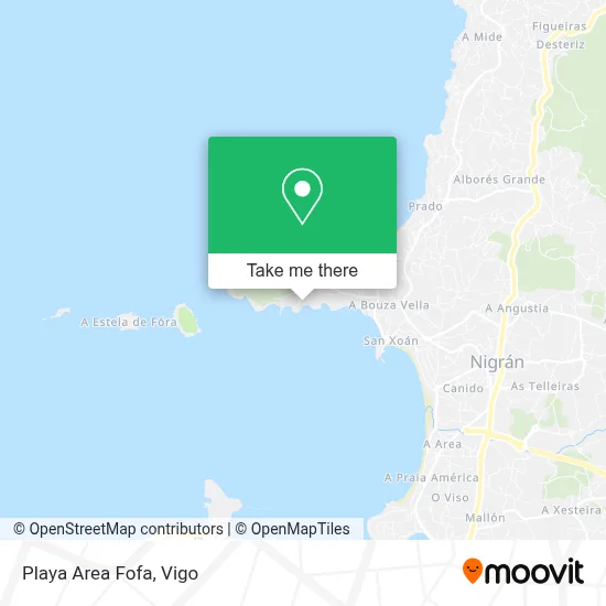 Playa Area Fofa map