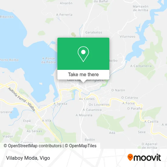 Vilaboy Moda map