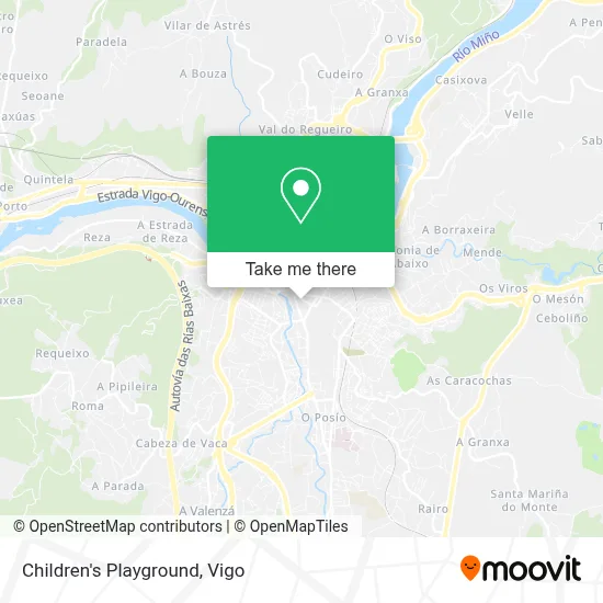 Parque Infantil map