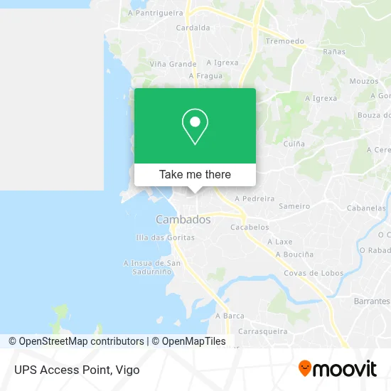 mapa Ups Access Point