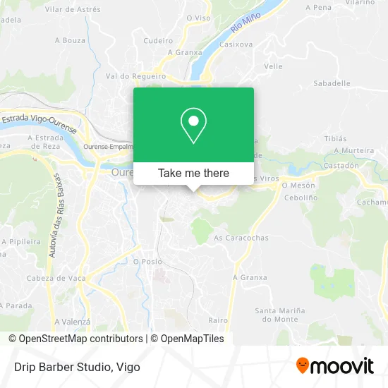 Drip Barber Studio map