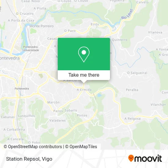 Station Repsol map