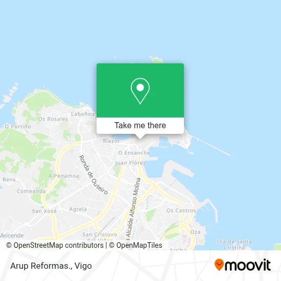 Arup Reformas. map