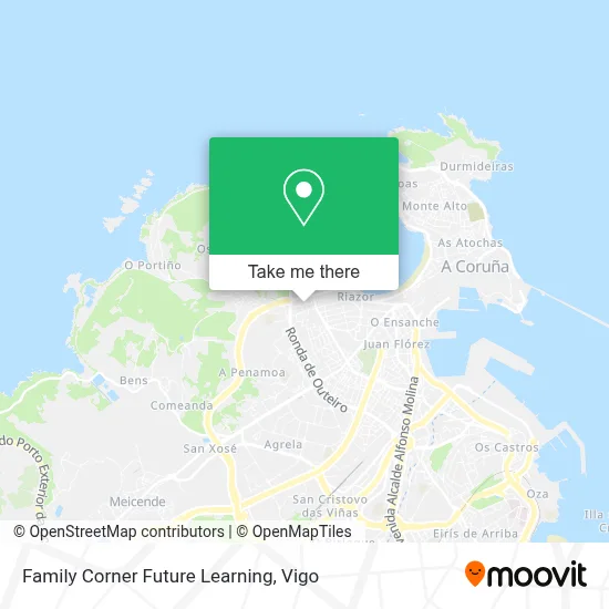 mapa Family Corner Future Learning