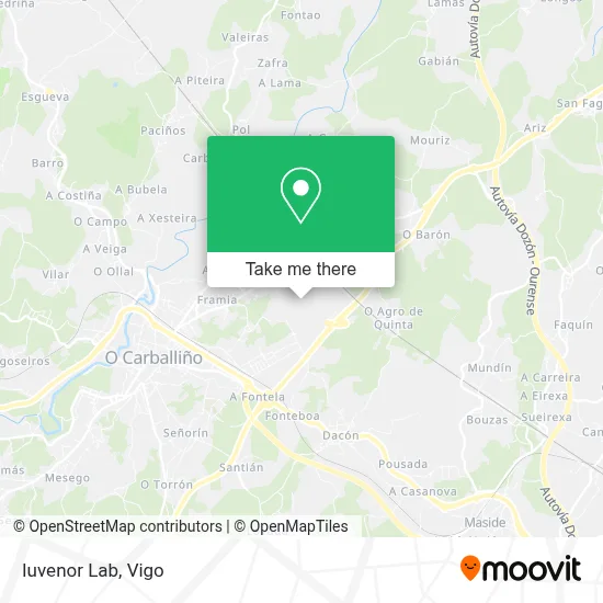 Iuvenor Lab map