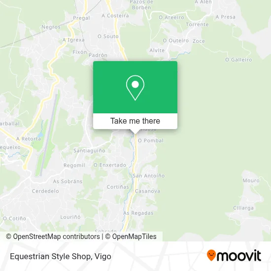 Equestrian Style Shop map