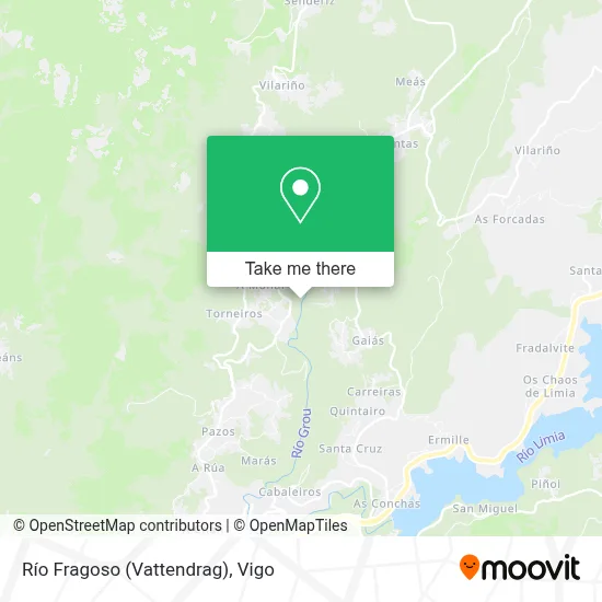 Río Fragoso (Vattendrag) map