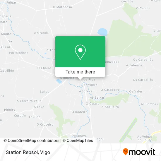 Station Repsol map