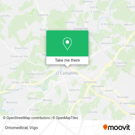 Ortomedical map