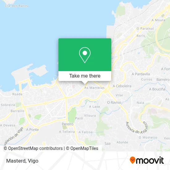 mapa Masterd