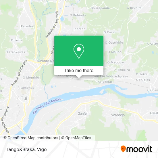 Tango&Brasa map