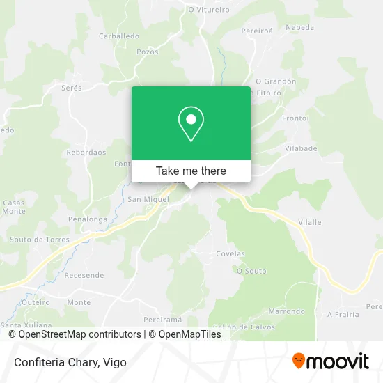Confiteria Chary map