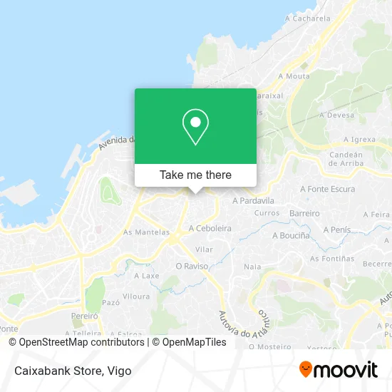 Caixabank Store map
