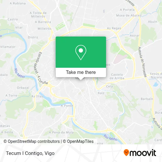 Tecum I Contigo map