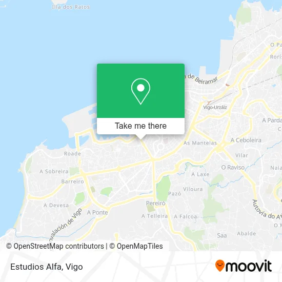 Estudios Alfa map