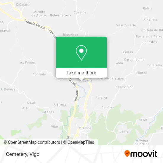 Cemetery map