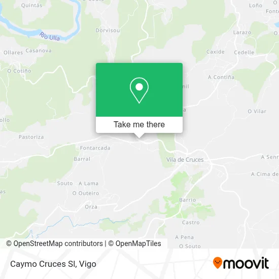 Caymo Cruces Sl map