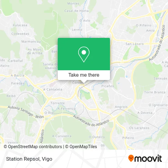 Station Repsol map