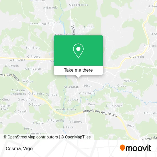 Cesma map