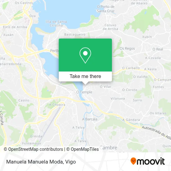 Manuela Manuela Moda map