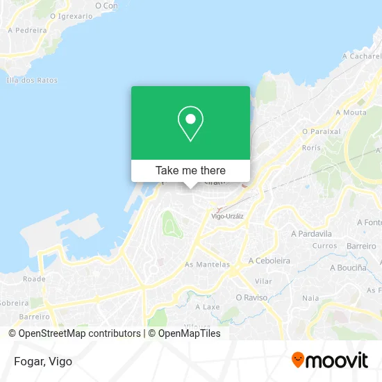 mapa Fogar