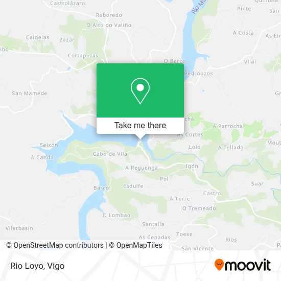 Rio Loyo map