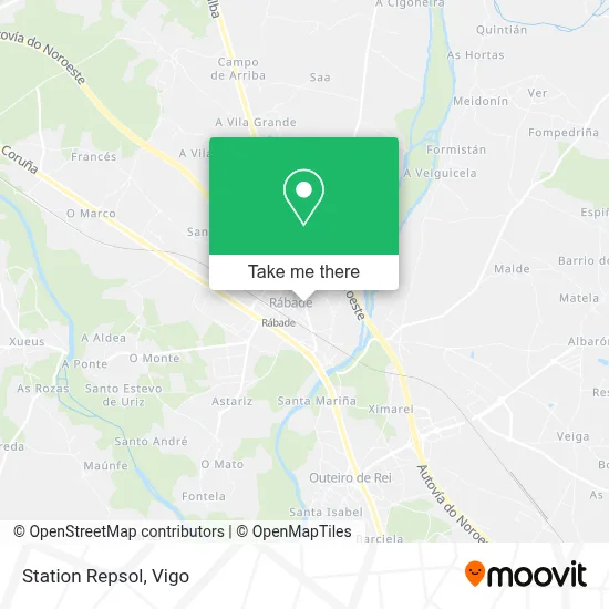 Station Repsol map