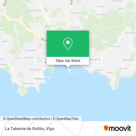 La Taberna de Rotilio map