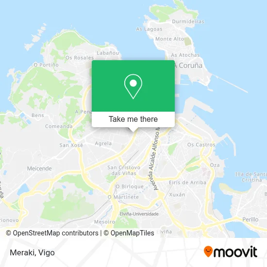Meraki map