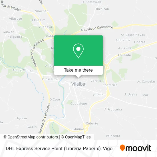DHL Express Service Point (Libreria Paperix) map