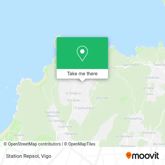 Station Repsol map