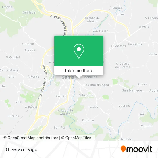 O Garaxe map