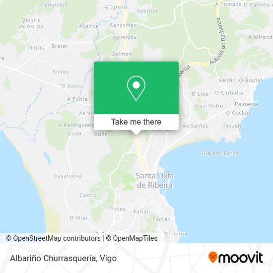 Albariño Churrasquería map