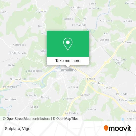 Solplata map
