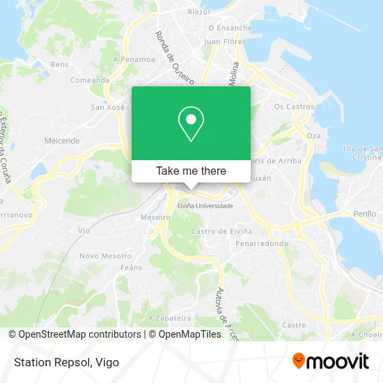 Station Repsol map