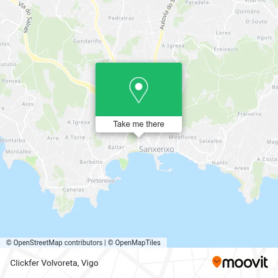 Clickfer Volvoreta map