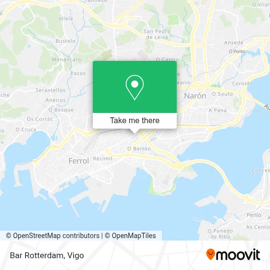 Bar Rotterdam map