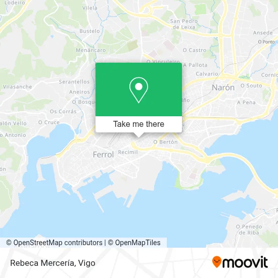 Rebeca Mercería map