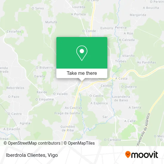 Iberdrola Clientes map